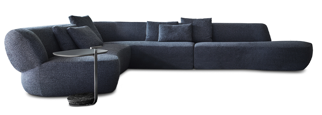 Surf sofa by Yabu Pushelberg